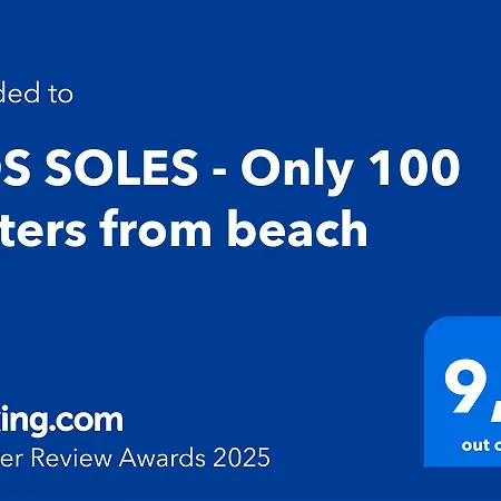 Apartman Dos Soles - Only 100 Meters From *